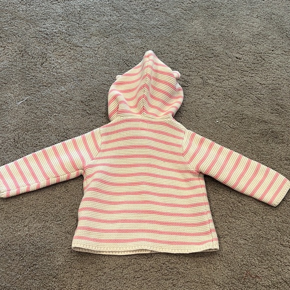 Baby Gap Pink Striped Sweater, 6-12 months - Picture 5 of 5